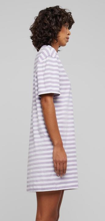 Actual product image Urban Classics Ladies Oversized Striped Tee Dress - 142655 (4XL)