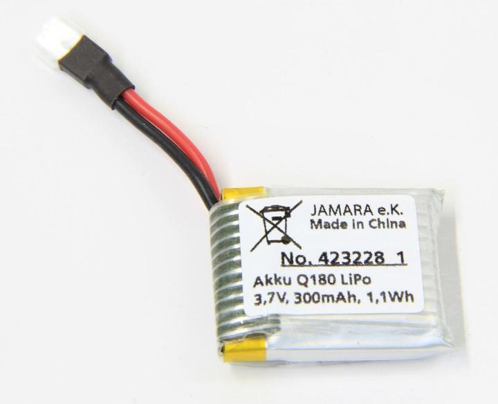 Actual product image Jamara Battery Q180 / Q4X Lipo 3.7V 300mAh (3.70 V, 300 mAh)