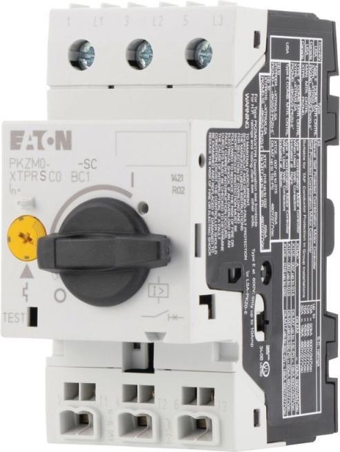 Actual product image Eaton Electric GmbH Motor-protective circuit-breaker PKZM0-2.5-SC 3-pole manually operated