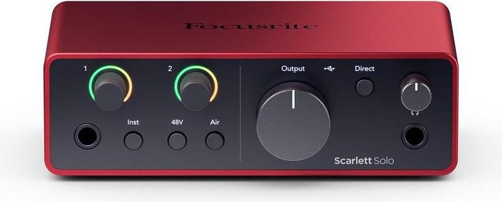 Produktbild Focusrite Scarlett Solo – 4th Generation (USB)