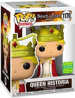 Image du produit Funko Pop! Attack on Titan Queen Historia (1158) EXM SDCC 22