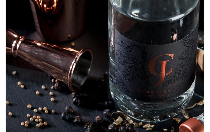Produktbild JC Gin JC Swiss Dry Gin 0.5 l (1 x 50 cl)