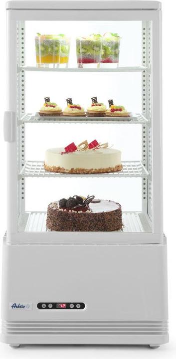 Produktbild Hendi Aufsatz vitrine weiss 78 l Anti-Beschlag höhe 966 (78 l)