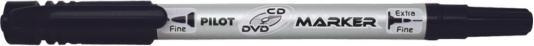 Produktbild Pilot Permanent-Marker "Marker Twin" CD/DVD, schwarz (Schwarz, 0.80 mm, 1 x)