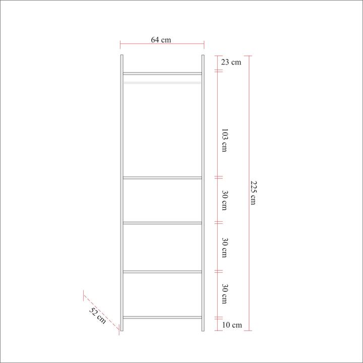 Produktbild Hanah Home Axel (64 x 52 x 225 cm)