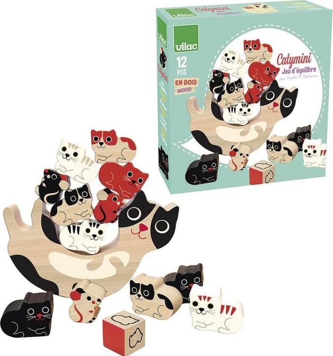 Vilac Stapelspiel Katzen