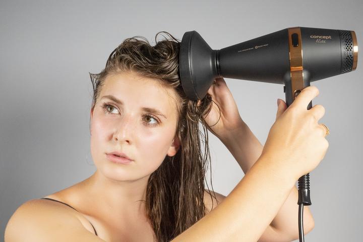 Actual product image Concept VV6030 Hair Dryer 2200 W Black Bronze