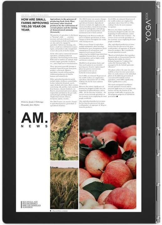 Image du produit Lenovo Yoga Book C930 (10.80", Intel Core i5-7Y54, 4 Go, 256 Go, CH)