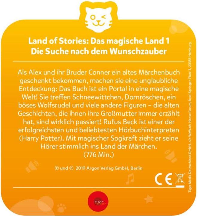 Image du produit Tigermedia Terre d'histoires : La terre magique 1 La recherche du sort souhaité (Allemand)