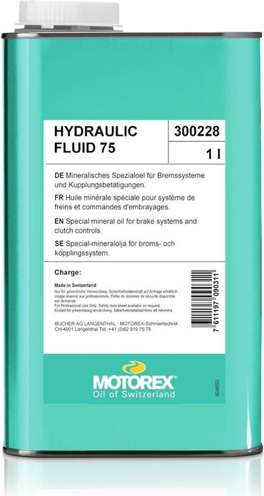 Produktbild Motorex Hydraulic Fluid 75 (Bremsset)