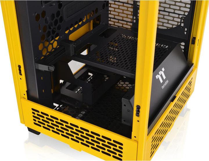 Actual product image Thermaltake The Tower 200 Mini-Tower Mini-ITX housing Bumblebee viewing window (Mini-ITX)
