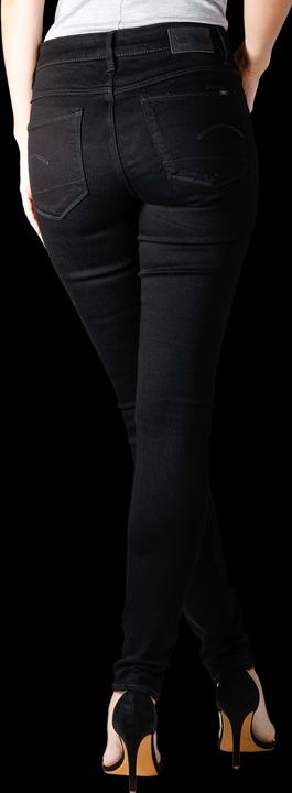 Actual product image G-Star 3301 High Skinny Elto Nero F Superstretch pitch black (W24/L30)
