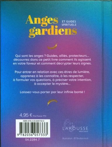 Actual product image Larousse pratique Anges gardiens et guides spirituels (French, Devienne Emilie, 2024)