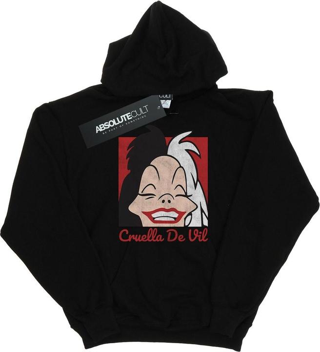 Produktbild Disney Cruella De Vil Cropped Head Kapuzenpullover (XL)