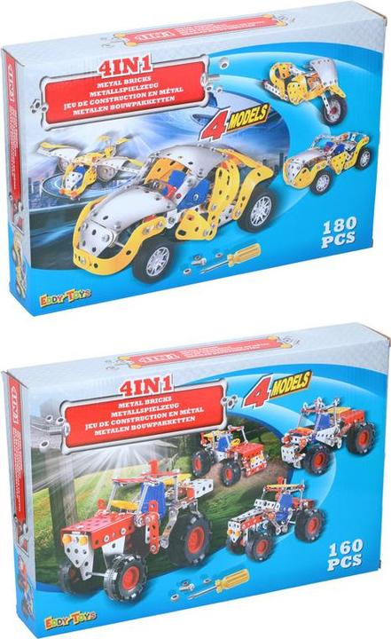 Immagine prodotto Eddy Toys Mattoni in metallo 4in1 2ass dsg MT
