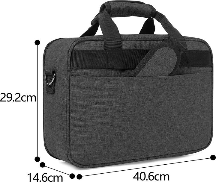 Produktbild Luxja Beamer Tasche, Schwarz (Beamer Tragtasche)
