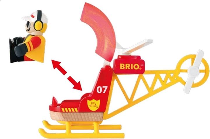 Produktbild Brio Feuerwehr Hubschrauber