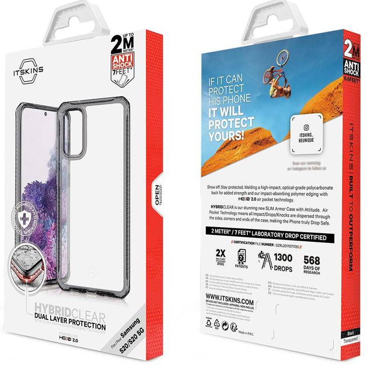 Produktbild Itskins Hybrid Clear (Samsung Galaxy S20)