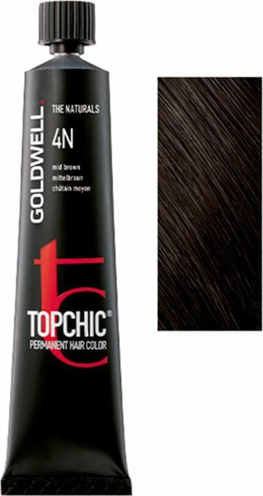 Actual product image Goldwell Topchic (4N medium brown)