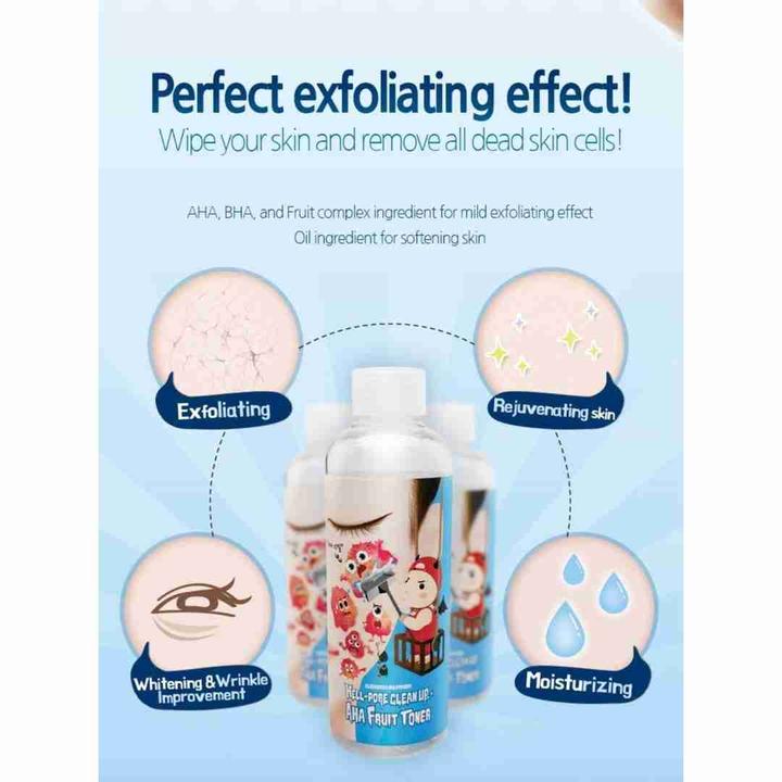Image du produit Elizavecca Milky Piggy Hell-Pore Clean Up AHA Fruit Toner (Lotion tonique, 200 ml)