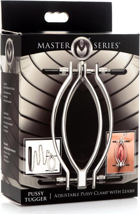 Image du produit Master Series Pussy Tugger Adjustable Pussy Clamp with Leash