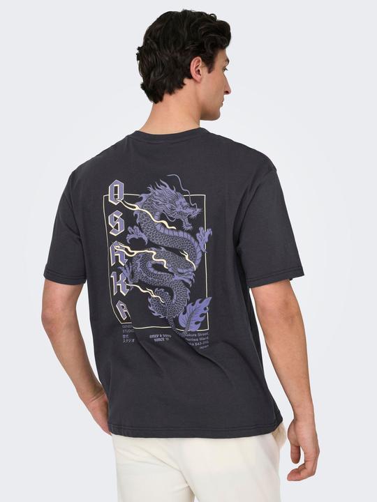 Produktbild Only & Sons Onskeane Rlx Ss Print Tee Noos (XXL)