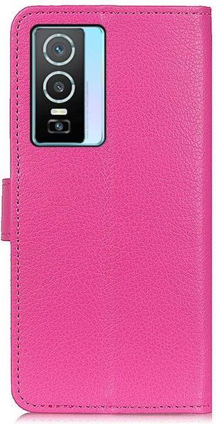 Actual product image MU Classic Litchi Leather Bookcover Series (Vivo Y76s, Vivo Y76 5G)