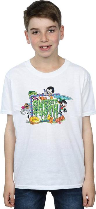 Immagine prodotto Teen Titans Go Sweet Tooth Maglietta Ragazzi (140, 146)