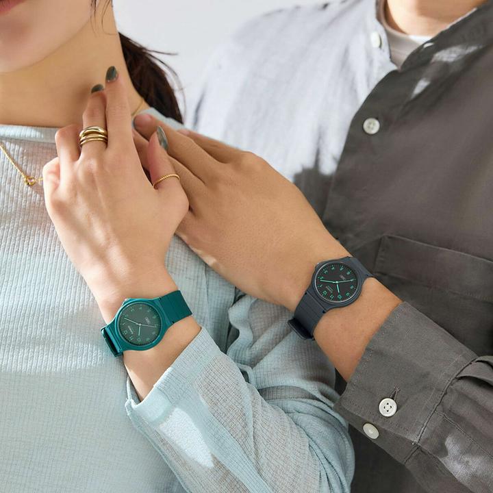 Produktbild Casio Uhr Unisex Kollektion Grünes Gehäuse und (Analoguhr)