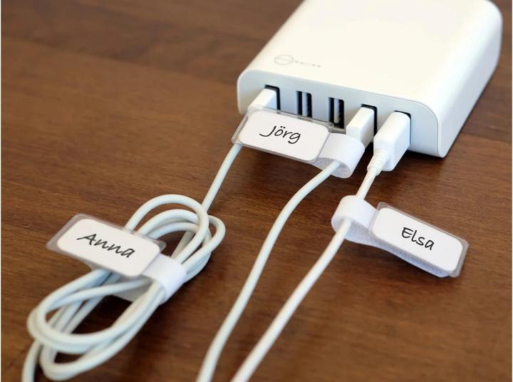 Actual product image Label-the-cable LTC Mini Velcro Cable Ties, pack of 10 (Velcro cable ties, 90 mm, 10 pcs.)