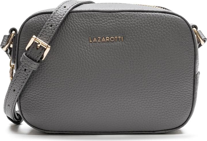 Lazarotti Bologna Leather Umhängetasche Leder 19 cm