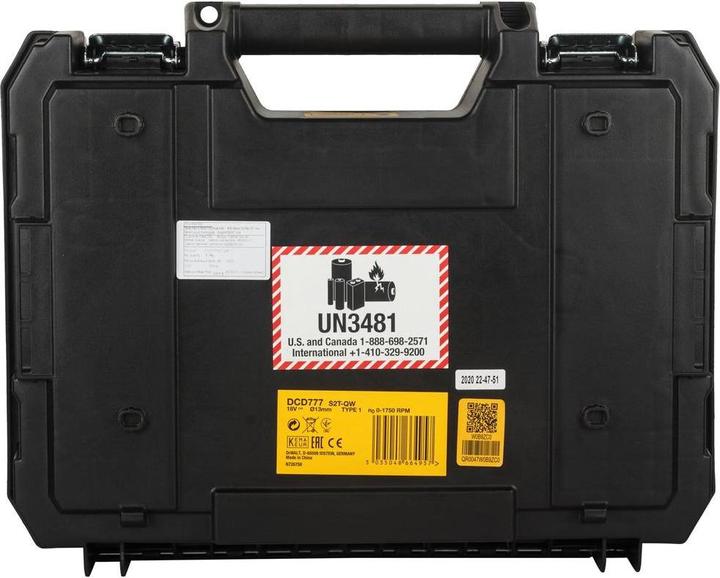 Produktbild DeWalt DCD777S2T (Akkubetrieb)
