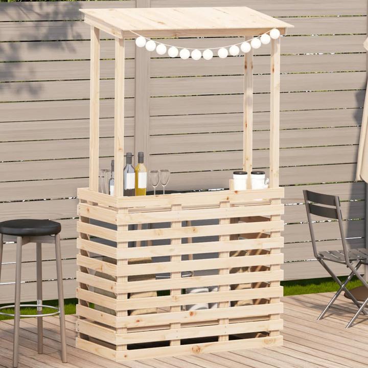 Produktbild VidaXL Gartenbar mit Dach (57 cm)