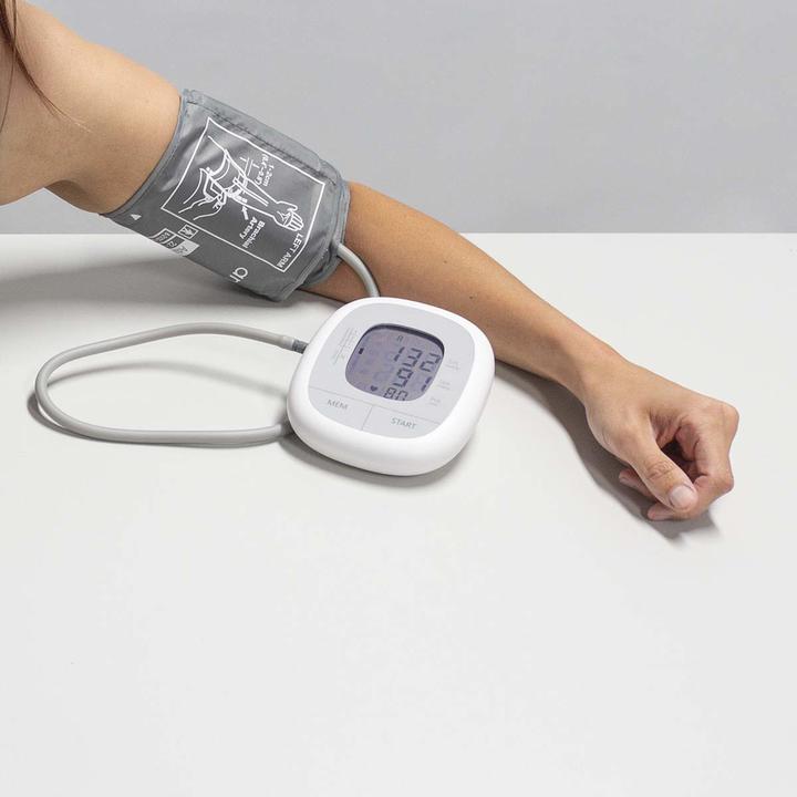 Actual product image Nedis Blood Pressure Monitor Upper Arm White (Blood pressure monitor upper arm)