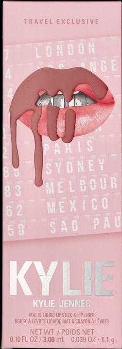 Actual product image Kylie Jenner Kylie By Matte Lip Kit (Lip Liner 1,1gr, 354 - Matte Liquid Lipstick 3ml)