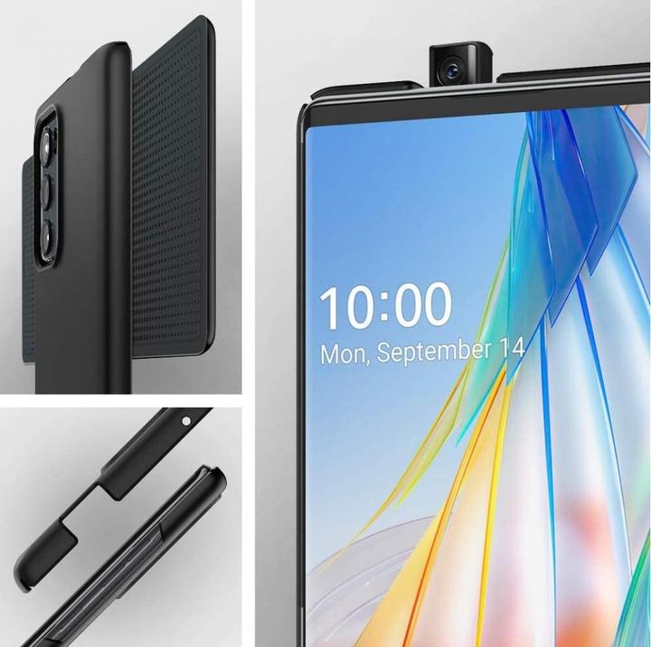 Actual product image Screenguard LG Wing Flexible TPU Clear Case (LG Wing)