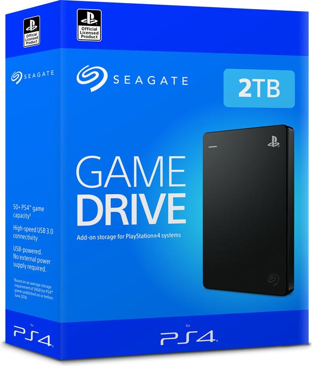 Productafbeelding Seagate Game Drive for PS4 (2 TB)
