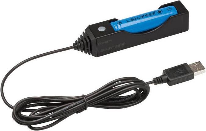 Image du produit Ledlenser Station de recharge de la batterie 18650 pour P7R - MT10 (1 pcs, 18650, Piles rechargeables + chargeur)