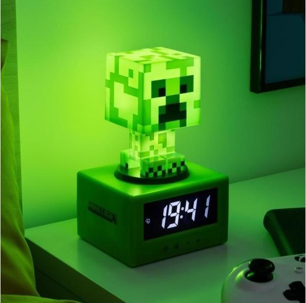 Paladone Products Paladone Creeper Icon Alarm Clock