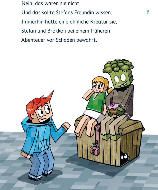 Produktbild Lesenlernen mit Spass – Minecraft 8: Spinnen – bis die Netze beben! (Deutsch, André Sedlaczek, Heiko Wolz, 2023)