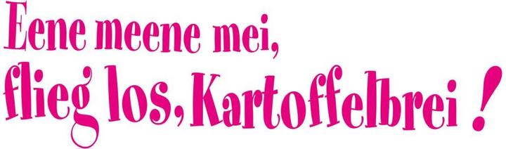 Produktbild Bibi Blocksberg Flieg los Kartoffelbrei mit Hexspruch (60 x 58 cm)