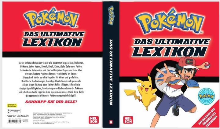 Produktbild Pokémon Handbuch: Das ultimative Lexikon (Deutsch, Whitehill, Simcha/Neves, Lawrence/Fang, Katherineua, 2025)
