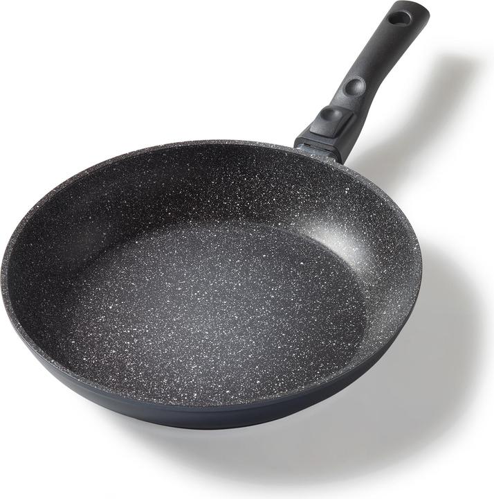 Actual product image Stoneline Frying pan 28cm, Made in Germany with removable handle, induction and non-stick coated (28 cm, Frying pan, Aluminium)
