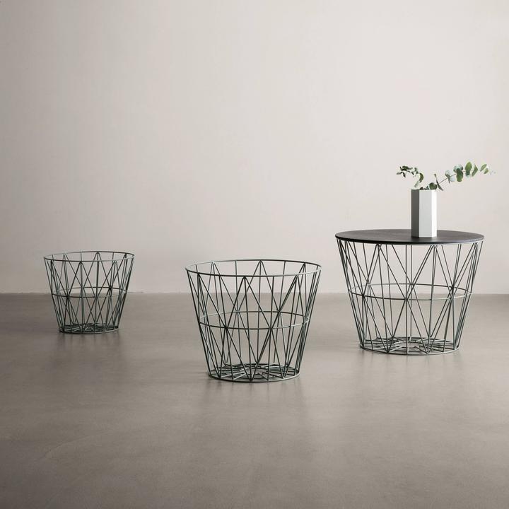 Produktbild Ferm Living Wire Basket (1 x, Ø 40 x 33 cm)