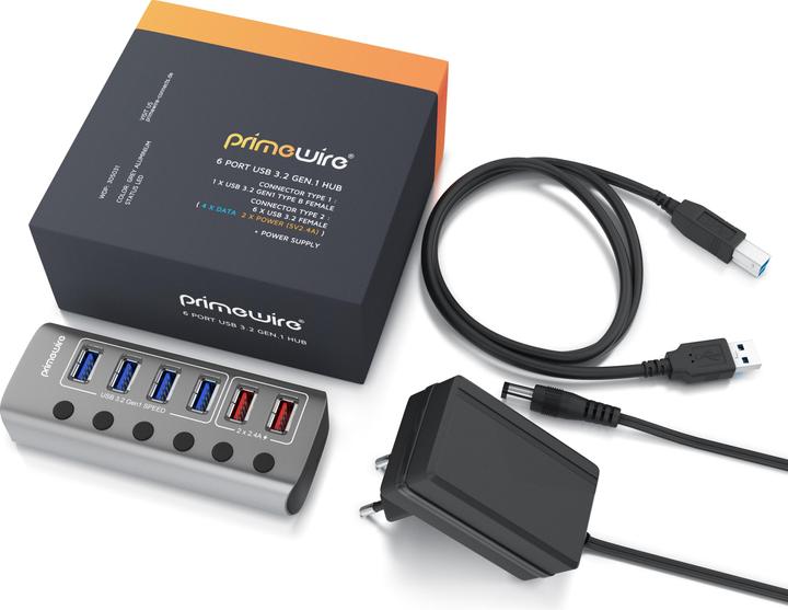 Immagine prodotto Primewire Hub attivo (6 Porti)