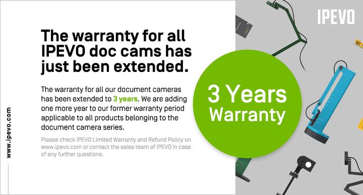 Actual product image Ipevo DOK V4K Pro USB Ultra HD 8MP Micro Light (4K)