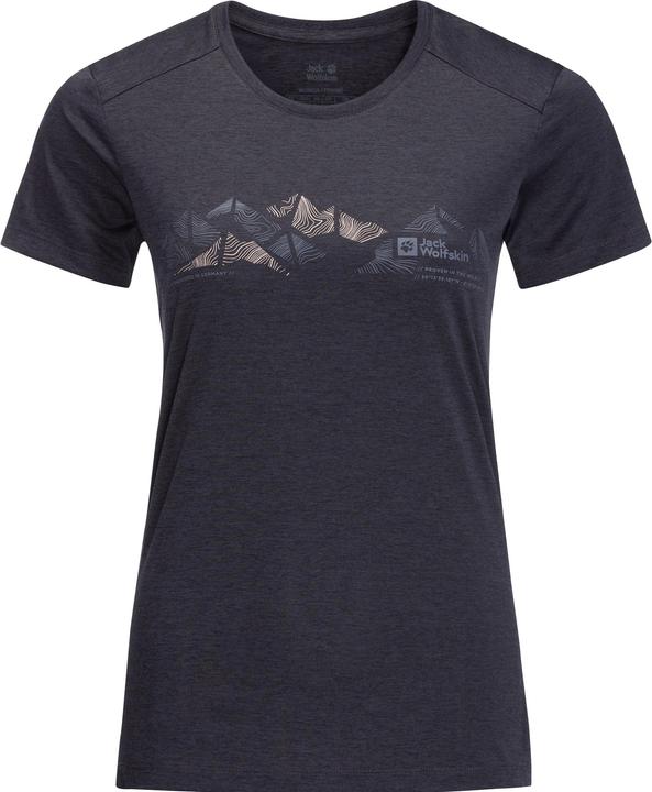 Actual product image Jack Wolfskin Crosstrail Graphic T W (XS)