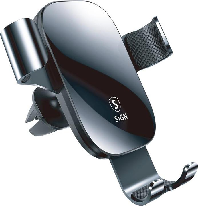 Actual product image SIGN Carholder for Smartphones with 360° Rotation - Black