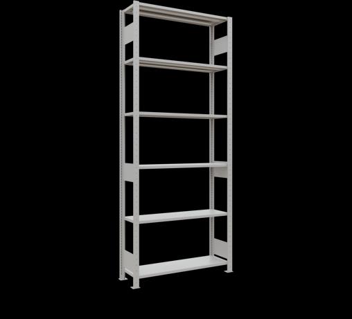 Image du produit Schulte Lagertechnik Système d'étagères de base MULTIplus150 sans boulons avec longerons.