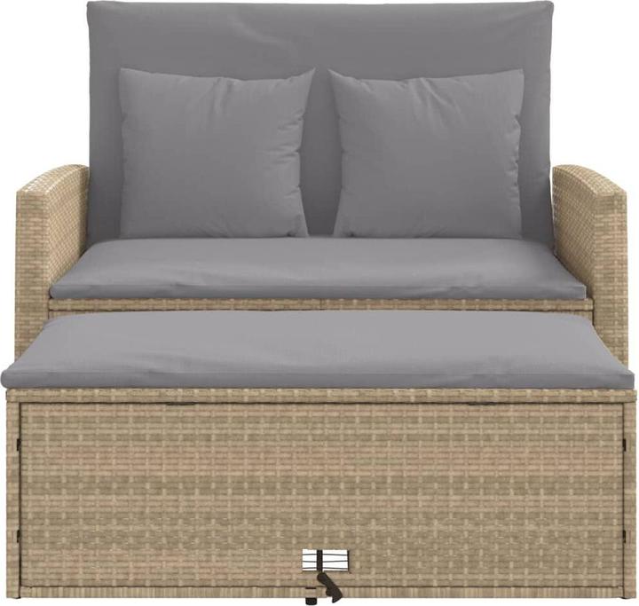 Produktbild VidaXL 2 Sitzer Gartensofa